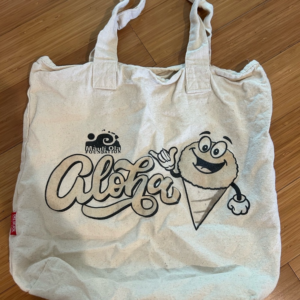 Aloha Canvas Tote Bag